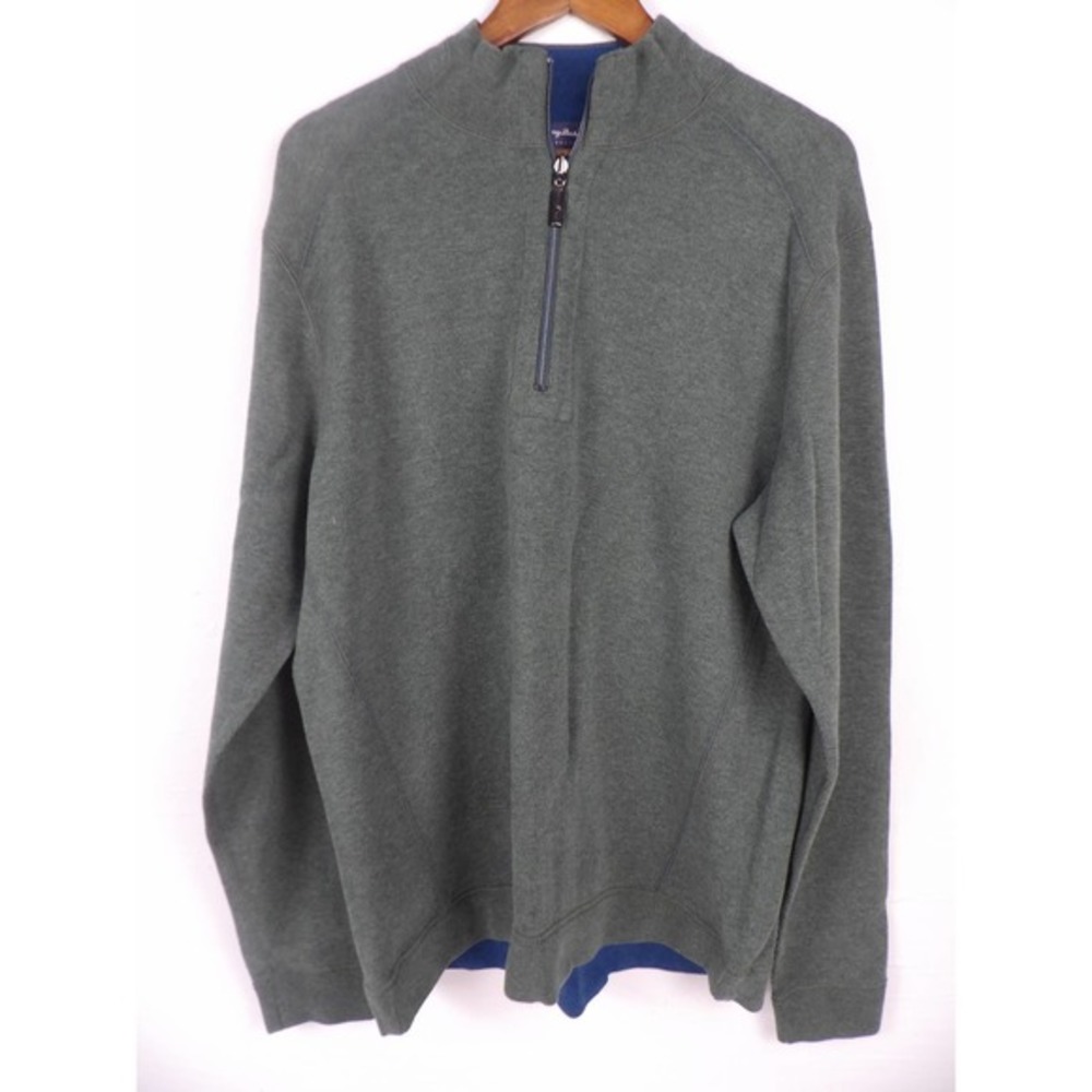Tommy‎ Bahama Long Sleeve 1/4 Zip Pull-Over Size LG #2105
